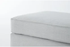 Emerson III 28" Ottoman -Living Room Furniture Shop 300757 beige fabric ottoman detail 44