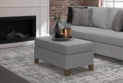Emerson III 28" Ottoman -Living Room Furniture Shop 300757 beige fabric ottoman room 60