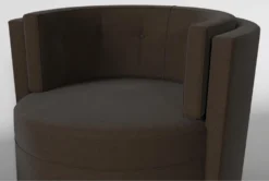 Quinton II Accent Chair Set Of 2 -Living Room Furniture Shop 300941 brown fabric chair detail 44