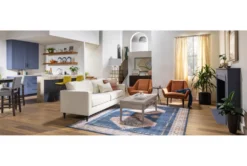 Leon Copper Accent Chair -Living Room Furniture Shop 302190 yellow polyester accent chair room 64