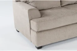 Alessandro Mocha Queen Sleeper Sofa With Reversible Chaise -Living Room Furniture Shop 303467 brown fabric reversible sofa chaise detail 44