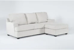 Alessandro Moonstone Queen Sleeper Sofa With Reversible Chaise