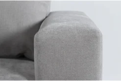 Bonaterra Dove 127" 2 Piece Sectional With Left Arm Facing Sofa Chaise & Storage Ottoman 8 Bonaterra Dove 127" 2 Piece Sectional With Left Arm Facing Sofa Chaise & Storage Ottoman -Living Room Furniture Shop 303709 grey fabric living room set detail 46