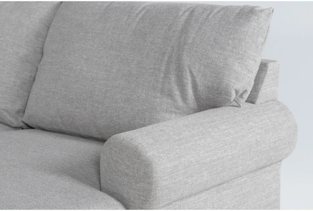 Hampstead Dove 137" 2 Piece Sectional With Right Arm Facing Sofa Chaise & Storage Ottoman 3 Hampstead Dove 137" 2 Piece Sectional With Right Arm Facing Sofa Chaise & Storage Ottoman - Image 3