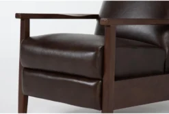 Darius Push Back Recliner -Living Room Furniture Shop 303906 brown leather push back detail 45