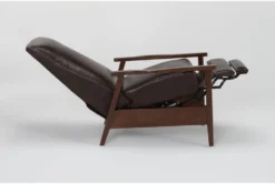 Darius Push Back Recliner -Living Room Furniture Shop 303906 brown leather push back side 19