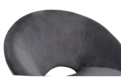 Blake Grey Rocking Chair -Living Room Furniture Shop 304174 grey fabric rocker detail 44