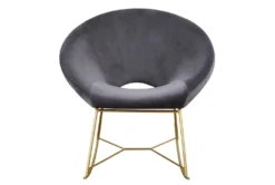 Blake Grey Rocking Chair