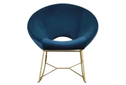 Blake Navy Rocking Chair