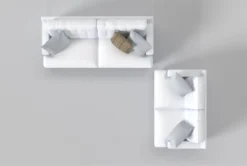 Edge Chenille Sofa/Loveseat Set -Living Room Furniture Shop 304801 white fabric sofa and loveseat set top 31