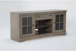Preston II 70" Tv Stand -Living Room Furniture Shop 305219 beige wood media console side 18