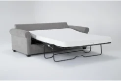 Athos Vintage 86" Queen Sleeper Sofa With Reversible Chaise 10 Athos Vintage 86" Queen Sleeper Sofa With Reversible Chaise -Living Room Furniture Shop 305942 grey fabric reversible sofa chaise side 19