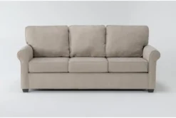 Athos Cream 86" Queen Sleeper Sofa