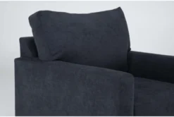 Aramis Midnight Blue Chair -Living Room Furniture Shop 305962 blue fabric chair detail 44