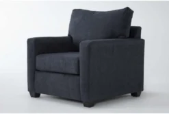 Aramis Midnight Blue Chair -Living Room Furniture Shop 305962 blue fabric chair side 19