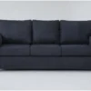 Aramis Midnight Blue 83" Queen Sleeper Sofa