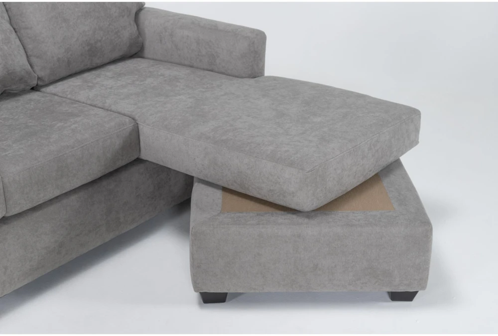 Aramis Vintage 83" Queen Sleeper Sofa With Reversible Chaise 5 Aramis Vintage 83" Queen Sleeper Sofa With Reversible Chaise - Image 5