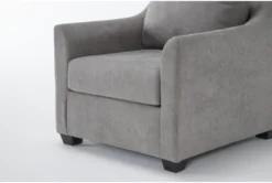 Porthos Vintage Chair 7 Porthos Vintage Chair -Living Room Furniture Shop 305998 grey fabric chair detail 44