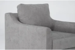 Porthos Vintage Chair 8 Porthos Vintage Chair -Living Room Furniture Shop 305998 grey fabric chair detail 45