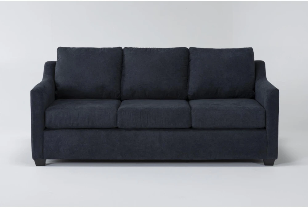 Porthos Midnight Blue 80" Queen Sleeper Sofa 1 Porthos Midnight Blue 80" Queen Sleeper Sofa