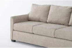 Porthos Cream 80" Queen Sleeper Sofa 11 Porthos Cream 80" Queen Sleeper Sofa -Living Room Furniture Shop 306024 beige fabric sleeper detail 45