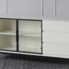 White 3 Drawer 2 Door Sideboard