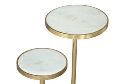 White & Gold Marble Tops Side Table 15 White & Gold Marble Tops Side Table -Living Room Furniture Shop 307371 detail 47