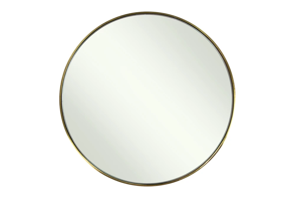 Black & Gold Mirror Top Side Table 6 Black & Gold Mirror Top Side Table - Image 6