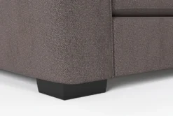 Parker II Chenille 101" Sofa/Loveseat/Chair/Ottoman Set -Living Room Furniture Shop 307460 brown fabric living room set detail 44