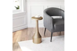 Antique Gold Drink Table -Living Room Furniture Shop 307469 room 85