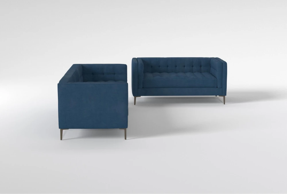 Wesley III Velvet Sofa/Loveseat Set 3 Wesley III Velvet Sofa/Loveseat Set - Image 3