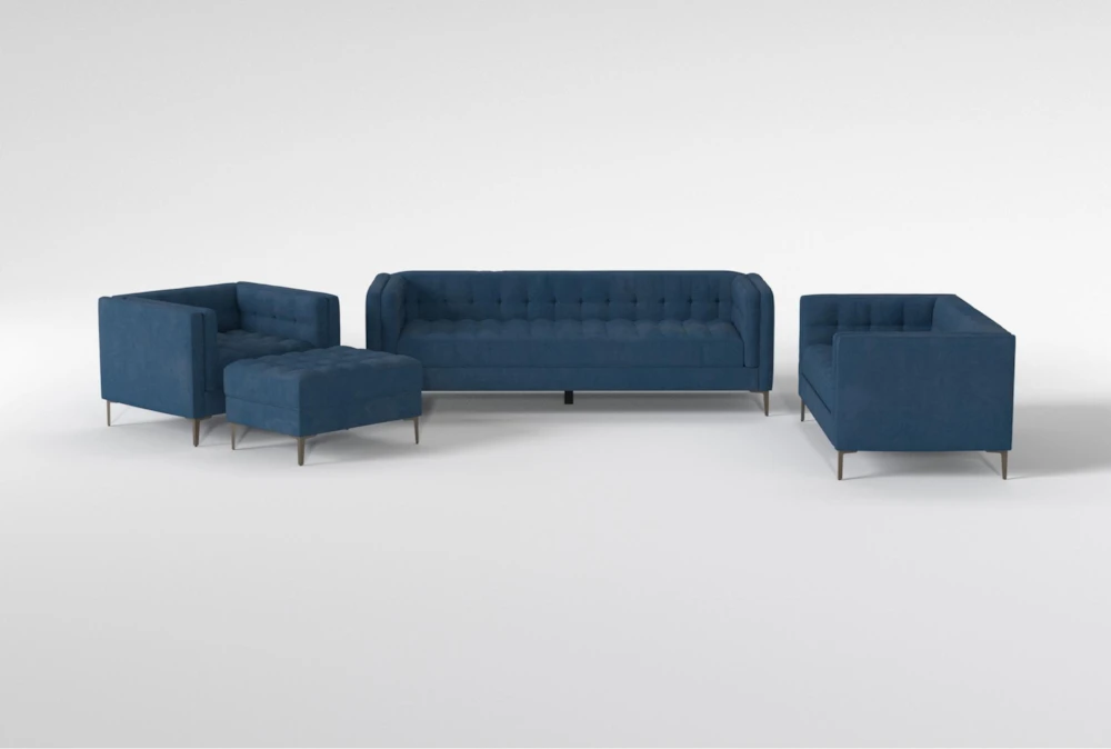 Wesley III Sofa/Loveseat/Chair/Ottoman Set 1 Wesley III Sofa/Loveseat/Chair/Ottoman Set