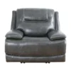Heckford Grey Power Zero Gravity Recliner With USB