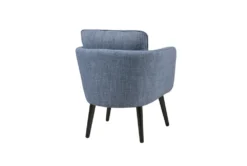Oakley Accent Chair -Living Room Furniture Shop 309562 blue wood accent chair back 82