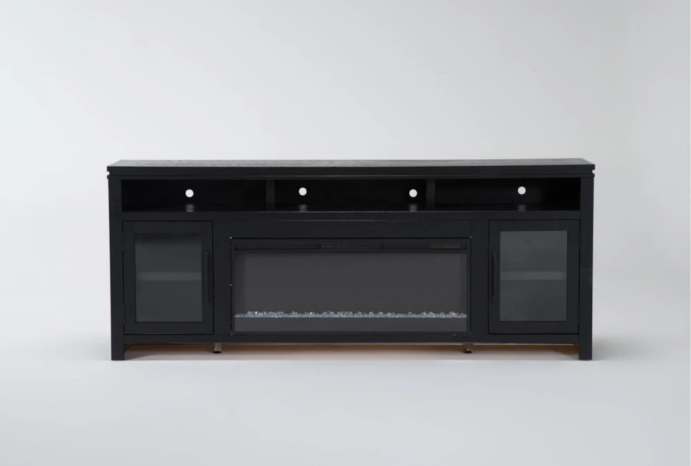 Oxford 84" Fireplace Tv Stand 2 Oxford 84" Fireplace Tv Stand - Image 2