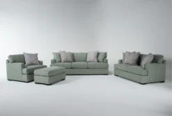 Merion 103" Sofa/Loveseat/Chair/Ottoman Set