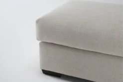 Muirfield 44" Ottoman -Living Room Furniture Shop 311493 natural fabric ottoman detail 44