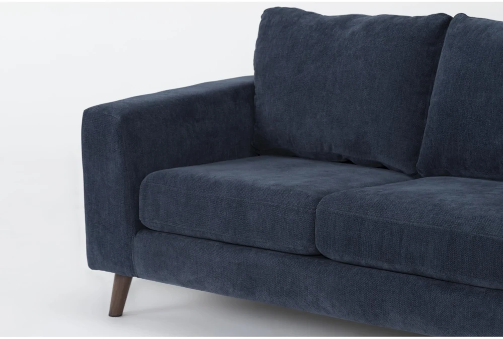 Canela II Midnight Blue 2 Piece Sofa & Chair Set 2 Canela II Midnight Blue 2 Piece Sofa & Chair Set - Image 2