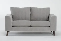 Canela II Dove Loveseat