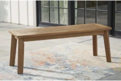 Jani Outdoor Dining Bench -Living Room Furniture Shop 311866 brown wood dining bench room 85