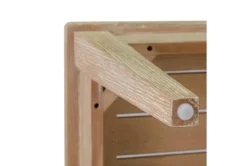 Hancock Natural Outdoor End Table -Living Room Furniture Shop 311899 beige polyester end table detail 45