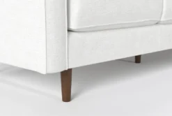 London Optical 2 Piece Sofa & Loveseat -Living Room Furniture Shop 312032 white fabric sofa and loveseat set detail 44