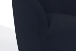 Bijoux "33" Velvet 2 Swivel Chairs -Living Room Furniture Shop 312602 blue fabric sectional detail 45