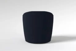 Bijoux "33" Velvet Swivel Chair -Living Room Furniture Shop 312603 blue fabric swivel back 65