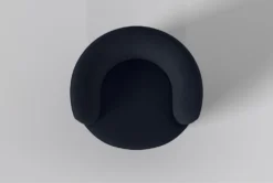 Bijoux "33" Velvet Swivel Chair -Living Room Furniture Shop 312603 blue fabric swivel top 31