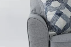 Jaylen Cement 74" Full Sleeper Sofa -Living Room Furniture Shop 312661 grey fabric sleeper detail 46