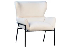 Modern Wing Back Accent Chair