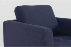 Ginger Denim Chair -Living Room Furniture Shop 312984 blue fabric chair detail 46