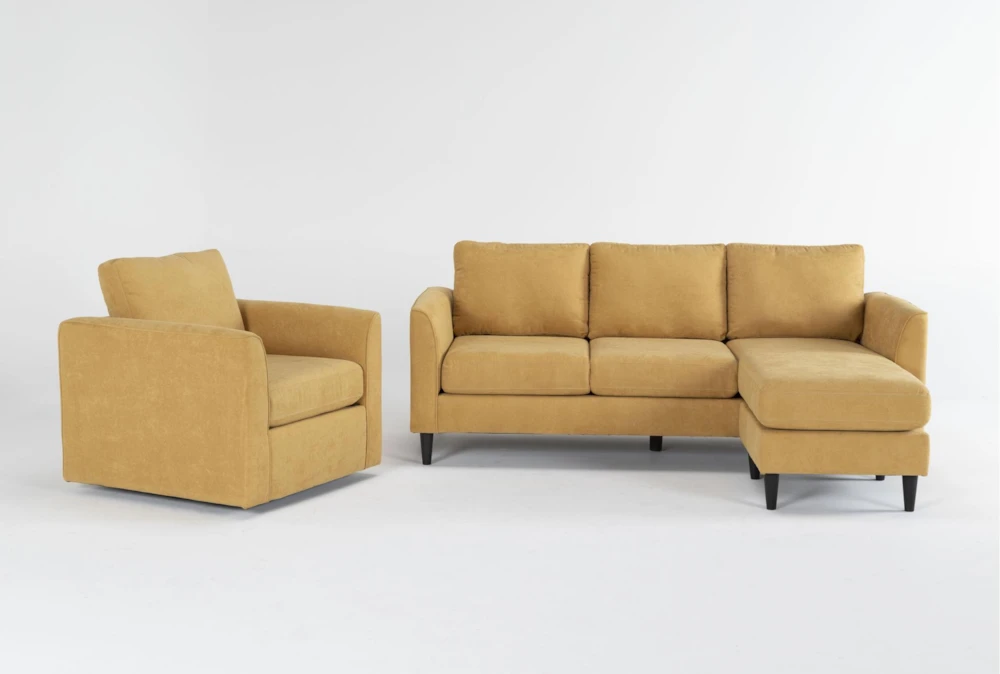 Ami Sun 2 Piece Sofa With Reversible Chaise & Swivel Chair Set 7 Ami Sun 2 Piece Sofa With Reversible Chaise & Swivel Chair Set - Image 7