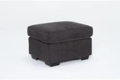 Shea Charcoal Ottoman